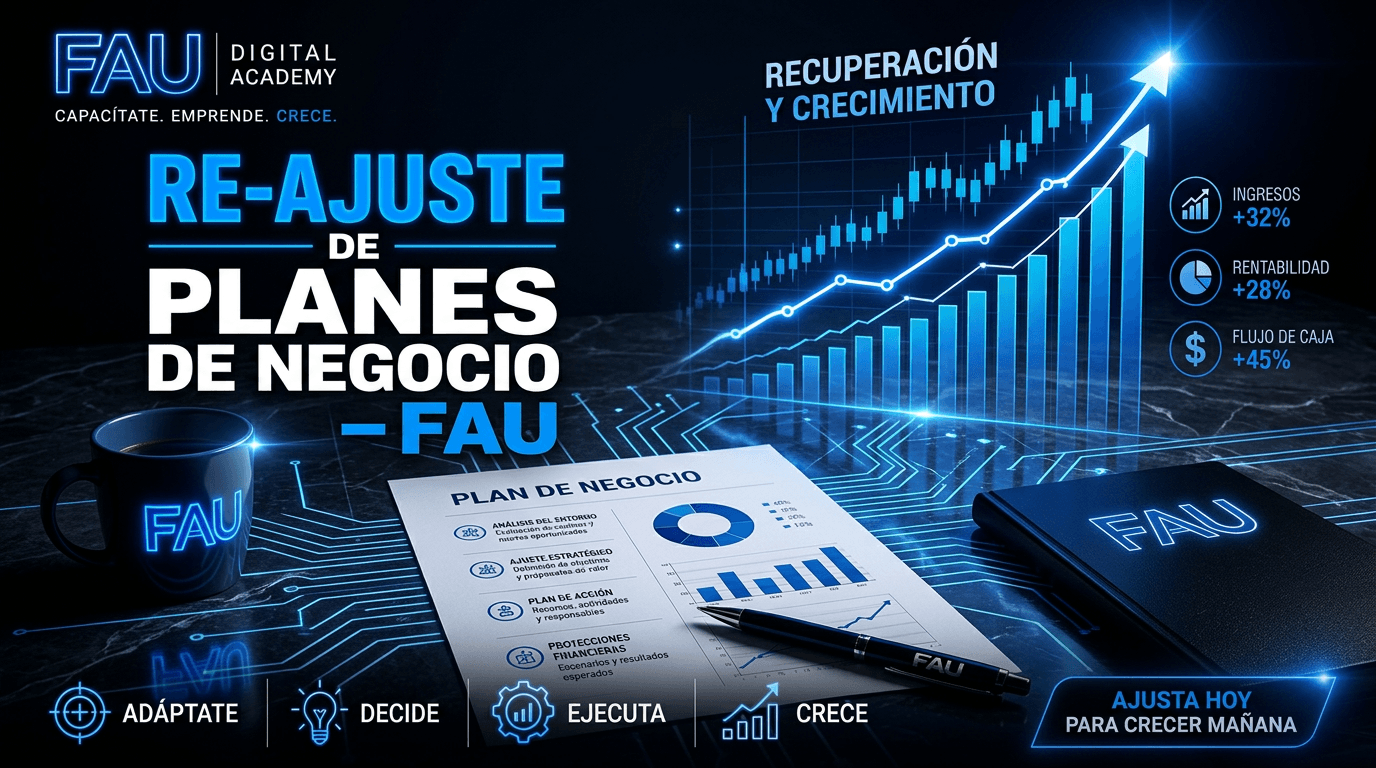 Re-ajuste de planes de negocio para evitar quiebras