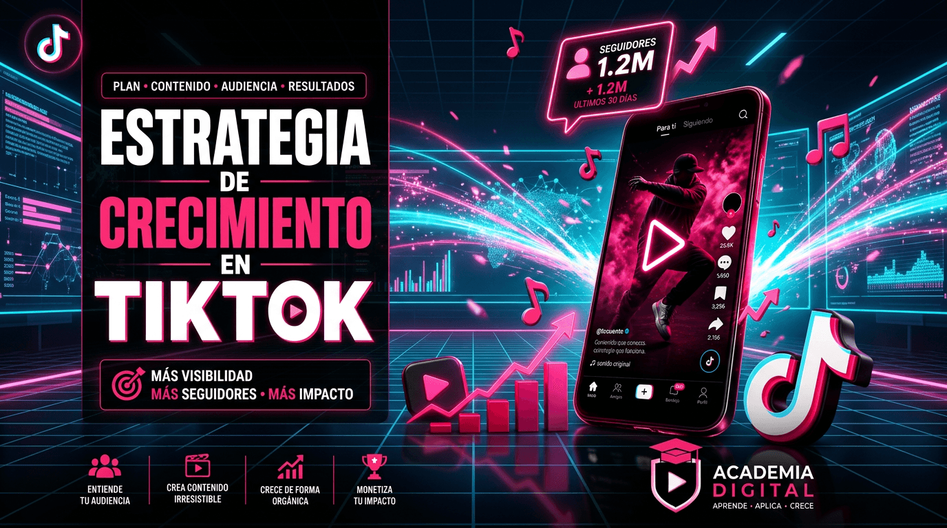 Estrategia de crecimiento para tiktok